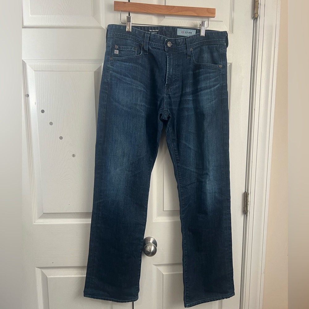 AG Adriano Goldschmied Protege Straight Leg Straight Jeans Size 32 x 30